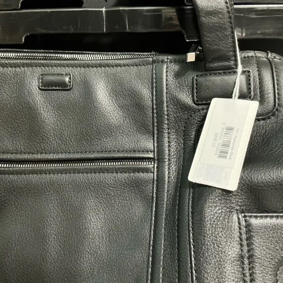 Hammitt Big Black Leather Bag NWT - Picture 2 of 6